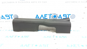 Door sill trim front right Mitsubishi Outlander 14-21 black, worn