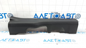Door sill trim front left Mitsubishi Outlander 14-20 black, worn