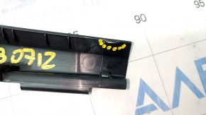 Front pillar trim middle right Porsche Macan 15 - black, broken mount