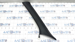 Front pillar trim left Porsche Macan 15 - black fabric, worn