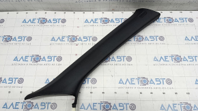 Front pillar trim right Porsche Macan 15 - black fabric, worn