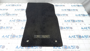 Interior mat front right Infiniti Q50 14- black, for cleaning