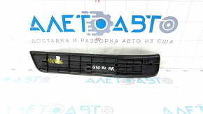 Door sill trim rear right outer Infiniti Q50 14- black, scratches