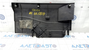 Infiniti Q50 14 passenger footwell trim - black, scratches