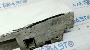Right threshold Infiniti Q50 14 - white, broken fasteners, scratches, scuffed, tear