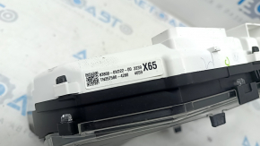 Instrument cluster Toyota Camry v70 18-20 LE\SE 96k, screen floated, fracture hardened