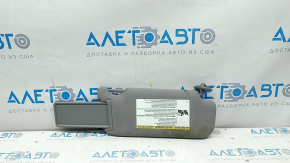 Left visor Toyota Camry v70 18-24 gray, without hook, dry-cleanable