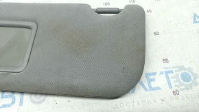 Left visor Toyota Camry v70 18-24 gray, without hook, dry-cleanable