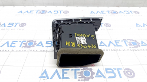 Front panel air duct central right Porsche Macan 15 - without illumination, pokes
