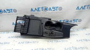 Center console trim with cup holders Toyota Camry v70 18-20 black, scratches