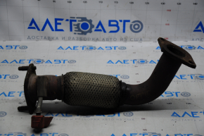 Kia Optima 16-2.4 exhaust pipe mesh torn