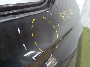 Quarter wing rear left BMW X5 F15 14-18 graphite, dents