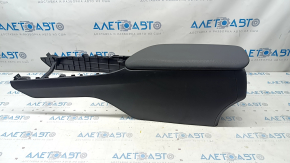 Console central armrest Toyota Camry v70 18-19 leather black, US, scratches