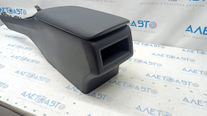 Console central armrest Toyota Camry v70 18-19 leather black, US, scratches