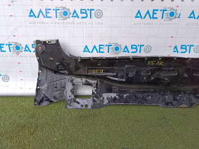 Rear panel Audi Q5 80A 18-24 2 parts, black, drilled