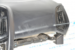 Torpedo front panel without AIRBAG Ford Focus mk3 15-18 rest, black, scratches, broken fasteners
