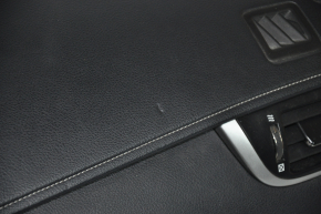 Front dashboard without AIRBAG Toyota Camry v50 12-14 USA white stitching, pinched, scratched, faded