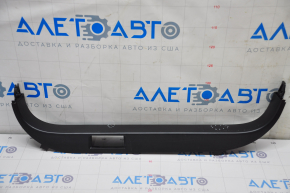 Door opening trim rear left lower Tesla Model X 16-21 black, bumps, scratches