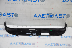 Door opening trim rear left lower Tesla Model X 16-21 black, bumps, scratches