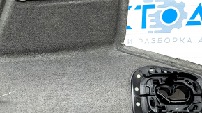 Porsche Macan 15-18 roof lining, black cloth, for panoramic, Light pkg, torn, broken, for cleaning