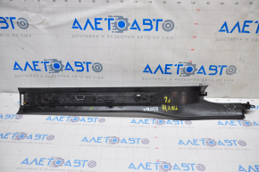 Door sill trim front left inner Tesla Model X 16-21 black, scratches, broken fasteners