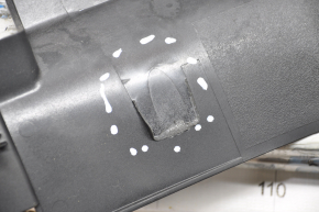 Door sill trim front left inner Tesla Model X 16-21 black, scratches, broken fasteners