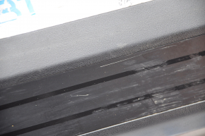 Door sill trim front left inner Tesla Model X 16-21 black, scratches, broken fasteners