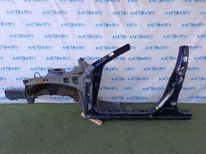 Front left quarter Lexus ES300h ES350 13-18 blue, with central pillar, rust