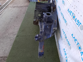 Front left quarter Lexus ES300h ES350 13-18 blue, with central pillar, rust