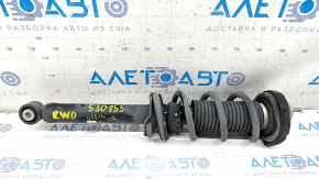Shock absorber strut assembly front right Infiniti Q50 14- RWD torn boot