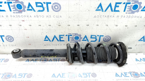 Shock absorber strut assembly front right Infiniti Q50 14- RWD torn boot