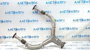 Exhaust line middle part front Infiniti Q50 14- sawed off stud