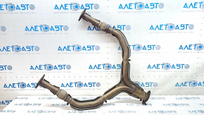 Exhaust line middle part front Infiniti Q50 14- sawed off stud