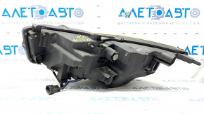 Headlight front right bare Infiniti Q50 16-19 without AFS, LED, sand, for polishing
