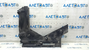 Underbody protection rear left Audi A4 B9 17 - broken fastening