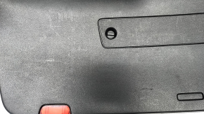 The lower trim of the trunk door of Porsche Macan 15-18 is worn, cracked