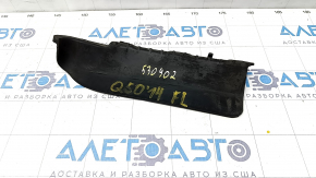 Mudguard front left Infiniti Q50 14- RWD worn, torn