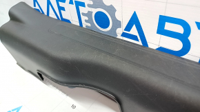 Door sill trim front left Mitsubishi Outlander 14-21 black, worn, broken mount