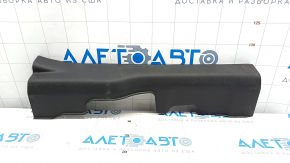 Door sill trim front left Mitsubishi Outlander 14-21 black, worn, broken mount