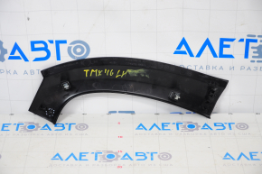 Trunk opening trim inner left Tesla Model X 16-21 black, broken guide