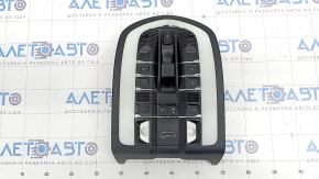 Front light Porsche Macan 15-18 black for panorama, Home link, Light pkg