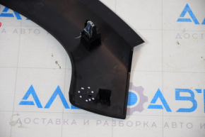 Trunk opening trim inner right Tesla Model X 16-21 black, broken guide, scratches