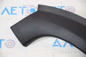 Trunk opening trim inner right Tesla Model X 16-21 black, broken guide, scratches