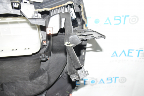 Torpedo front panel without AIRBAG Ford Escape MK3 13-16 pre-rest, broken bar, deformation of fastening, pressed