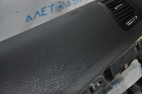 Torpedo front panel without AIRBAG Kia Optima 14-16 black, scratches