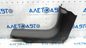 Door sill trim front left Jeep Renegade 15 - black, worn