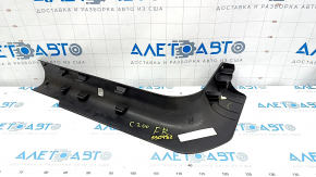 Door sill trim, front, right, Chrysler 200, 15-17, black, worn