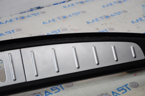 Trunk opening trim inner lower Tesla Model X 16-21 chrome, scratches