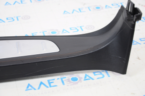 Trunk opening trim inner lower Tesla Model X 16-21 chrome, scratches