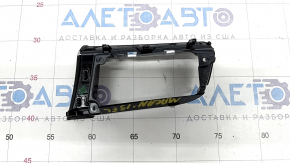 Front panel trim left Porsche Macan 15-18 black gloss, scratches